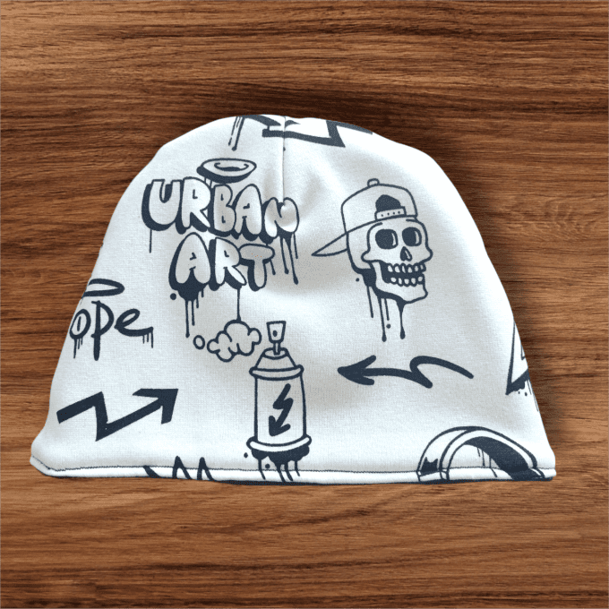 Bonnet réversible enfant 